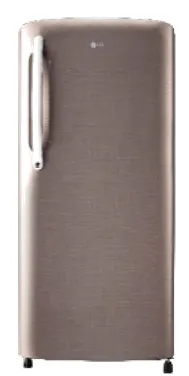 LG Single Door Refrigerator 224 Litres 3 Star GL-B241AFSD Faun Steel | 224L,3 Star,DOOR LOCK,ANTI FUNGES GAS KIT,Toughened Glass ,Non- Inverter
