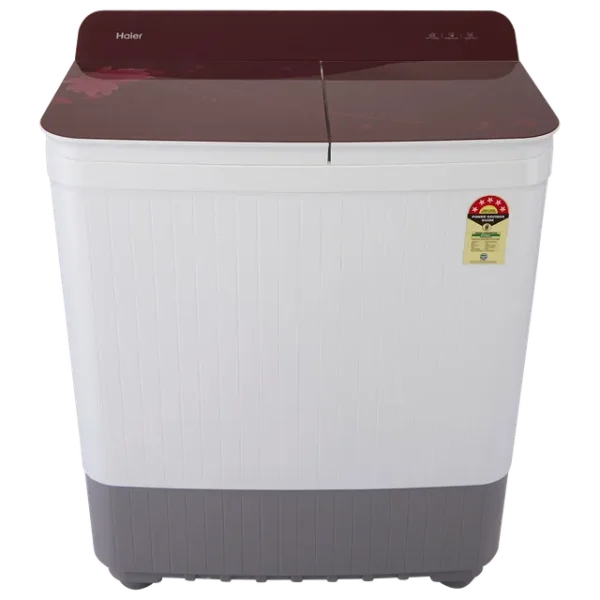 Haier 8 kg 5 Star Semi Automatic Washing Machine with Anti Bacterial Vortex Pulsator (178, HTW80-178