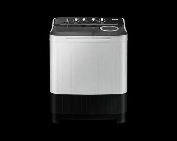 Samsung 9 kg, 5 star, Semi-Automatic Top Load Washing Machine (WT90C4260GG/TL, Air Turbo Drying, Light Gray, 2023 Model)